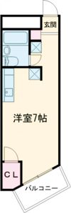 立花マンションの間取り画像