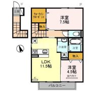 La figue(ラ フィーグ)の間取り画像