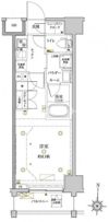 クレイシア亀戸サウスコートの間取り画像