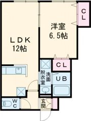 プランドールS棟の間取り画像