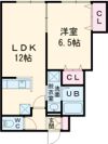 プランドールS棟の間取り画像