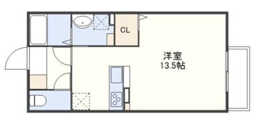ジュシサンハウス巨勢の間取り画像