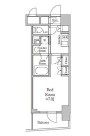 レジディア板橋の間取り画像