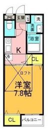 ヒルズ千葉の間取り画像