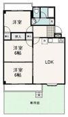 ハイレジデンスK B棟の間取り画像