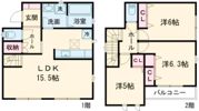 橿原市常盤町 第1期 4号棟の間取り画像
