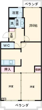 プレミール花岡の間取り画像