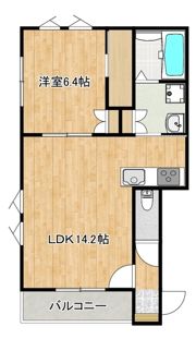 カテリーナ医大通りの間取り画像