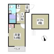 ヴァンベール生田の間取り画像