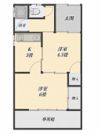 野白町葭場 平屋西号室の間取り画像