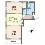 オーシャンビュー駿河の間取り画像