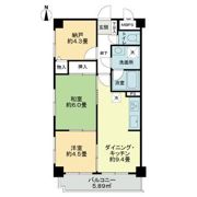 ライオンズマンション新高島平の間取り画像