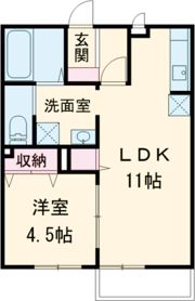 タウンコート大同の間取り画像