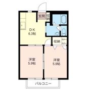 中野島ハウス IIの間取り画像