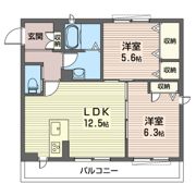 アグレアーブルの間取り画像