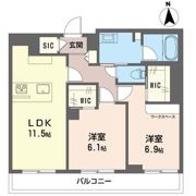 セゾン プラージュの間取り画像