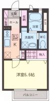 シャルム中央の間取り画像