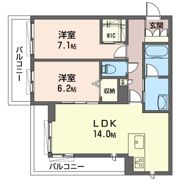 リラフォートの間取り画像