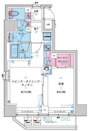 GENOVIA花月総持寺の間取り画像