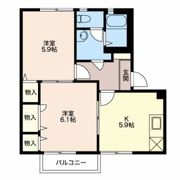 フォーレスiの間取り画像
