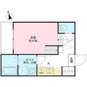 ステータス名駅西の間取り画像