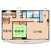 アムール虹ヶ丘の間取り画像