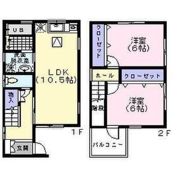 アバンテ根岸A棟の間取り画像
