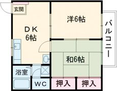 ニューシティ大歳の間取り画像