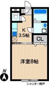 カーサピーノAの間取り画像