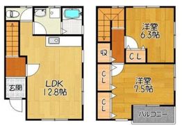 シャトーAの間取り画像