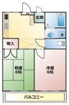 マンション関田の間取り画像