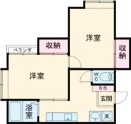 ハイツ新生安野町の間取り画像