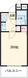 ロジュマン海塚Ⅰの間取り画像