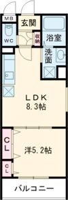 フォレストクリエオーレ諸口の間取り画像