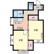 ハイツ新生安野町の間取り画像
