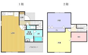 北陽ガーデンスクエアBの間取り画像