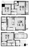 QLAZO金沢区富岡東戸建の間取り画像