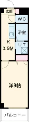 ドマーニ上小田井の間取り画像