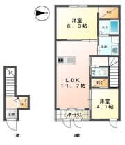 リベルテの間取り画像