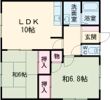 ハイムどうなんDの間取り画像