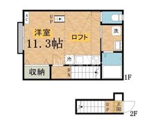 グランコート高尾町Ⅱの間取り画像