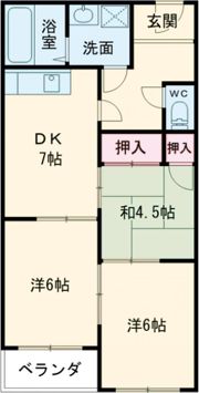 第三荒木コーポの間取り画像