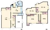 追分町1番貸家の間取り画像