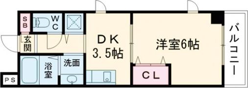 ファインヴェール・ウエストの間取り画像