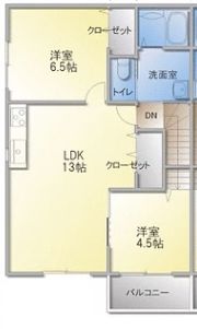 La vie 舞阪の間取り画像