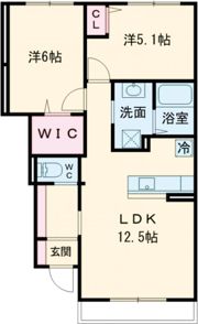 Pure RyujuⅠⅠの間取り画像