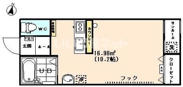 NSコーポ新片町の間取り画像