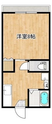 ルーデンス宇部の間取り画像