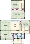 西明寺戸建貸家の間取り画像