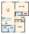 サクラーレ B棟の間取り画像